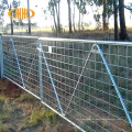 Portões de fazenda de tubos de aço decorativos galvanizados à venda